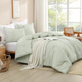 Microfiber Comforter Set - Queen - 90 x 90 in - 3 Piece
