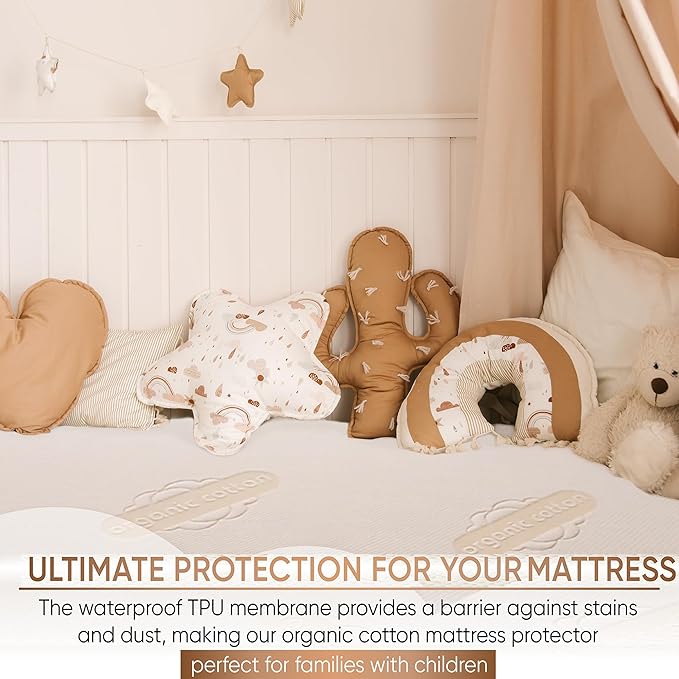 Jersey Waterproof Mattress Protector - Twin