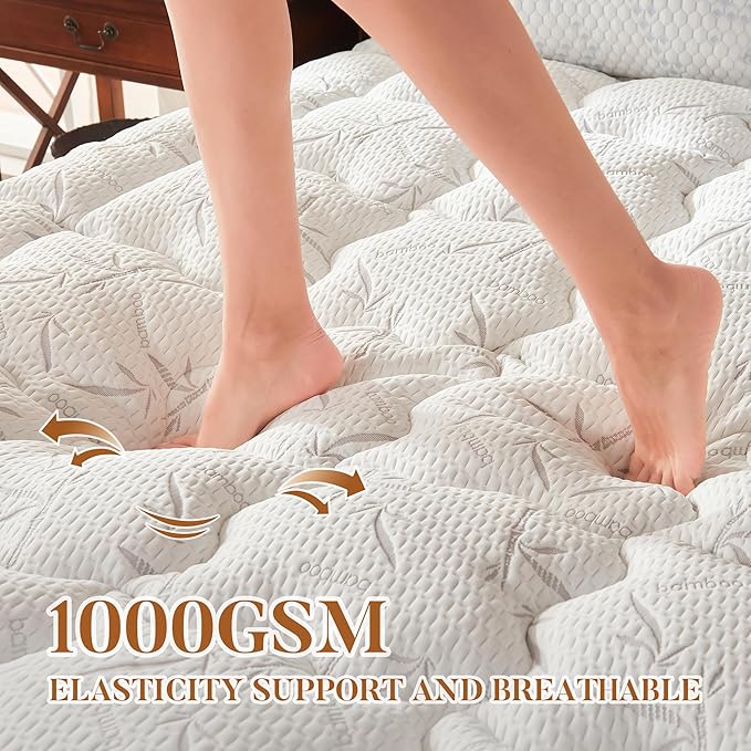 Waterproof Mattress Topper - Twin - 21 in Deep Pocket