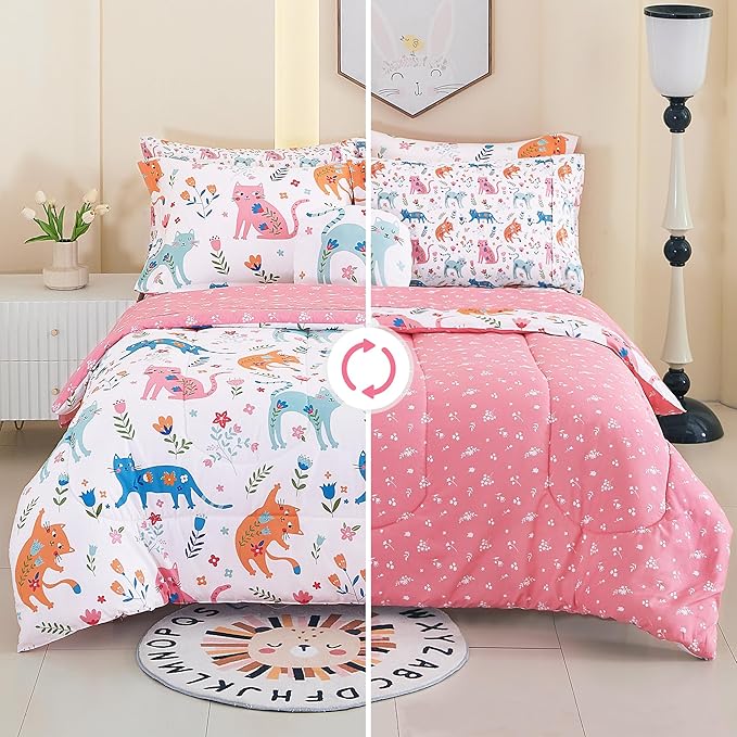 Microfiber Comforter Set - Twin - 6 Piece