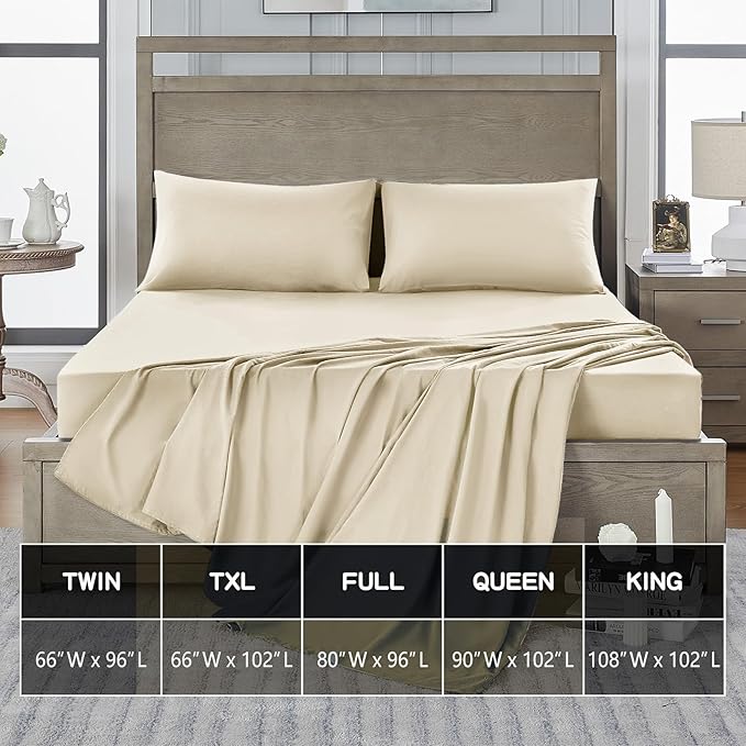 Microfiber Flat Sheet - Queen