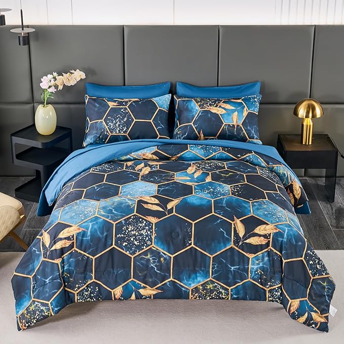 Comforter Set - California King - 7 Piece