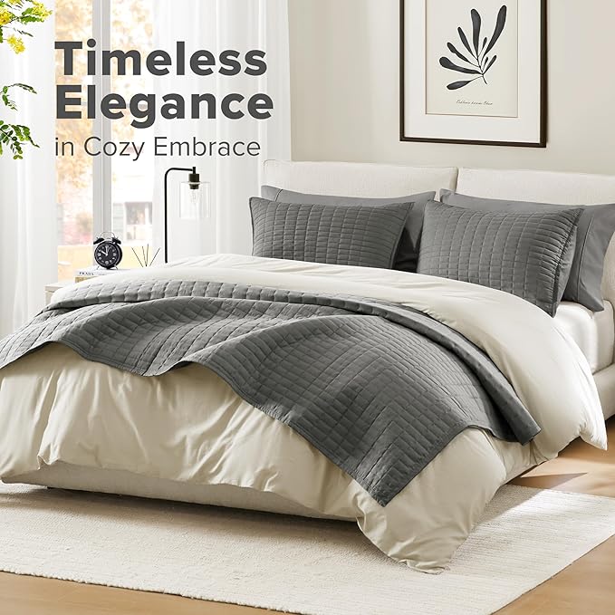 Quilt Set - King - 3 Piece