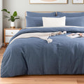 Linen Duvet Cover Set - Queen - 3 Piece