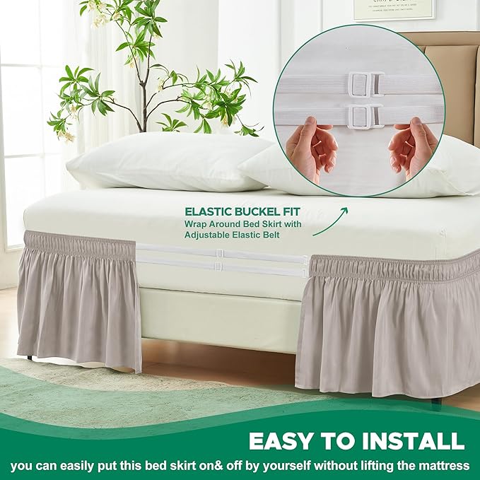 Bed Skirt - King - 18 in Drop