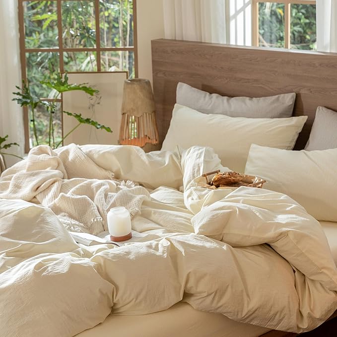 Linen Duvet Cover Set - King
