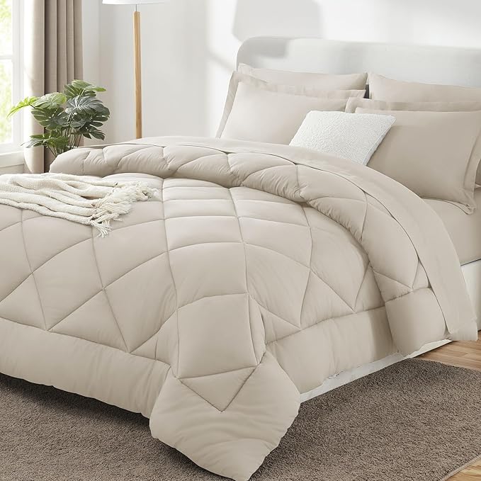 Down Alternative Comforter Set - Full - 7 Piece
