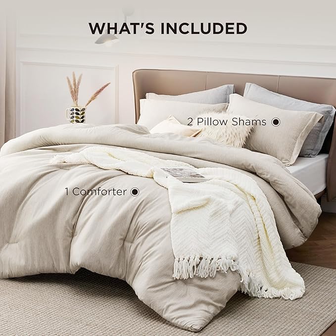 Comforter Set - California King - 3 Piece