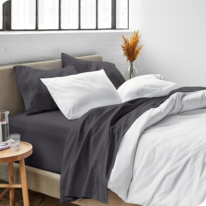 Microfiber Bed Sheet Set - California King - 4 Piece