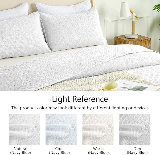 Microfiber Quilt Set - Queen