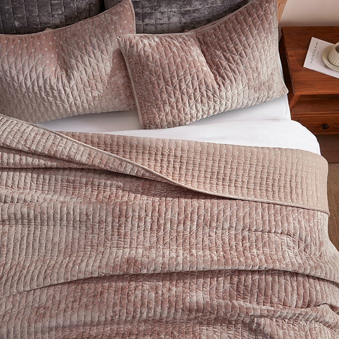 Velvet Quilt Set - King