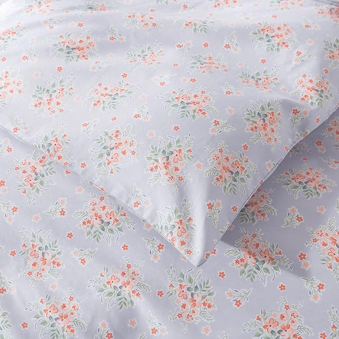 100% Cotton Duvet Cover Set - Queen - 3 Piece