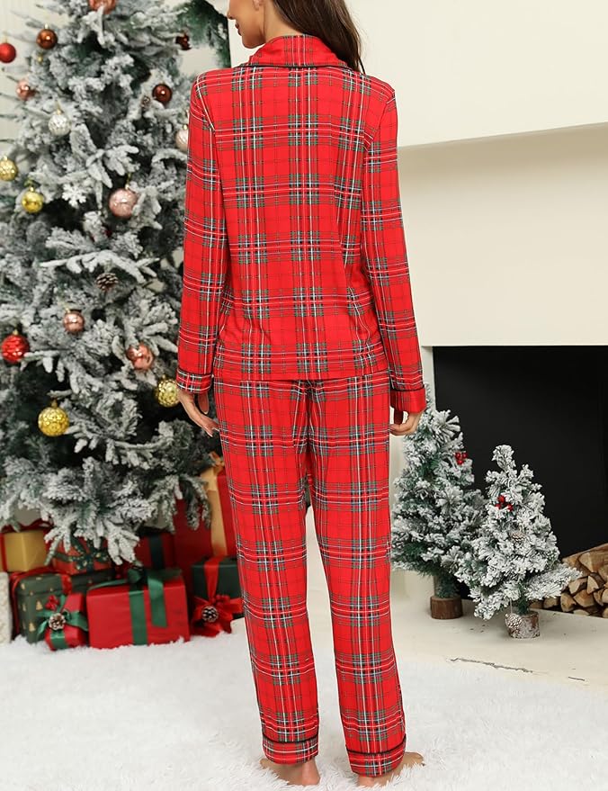 Women's Pants Pajama Set - Long Sleeve - 2 Piece