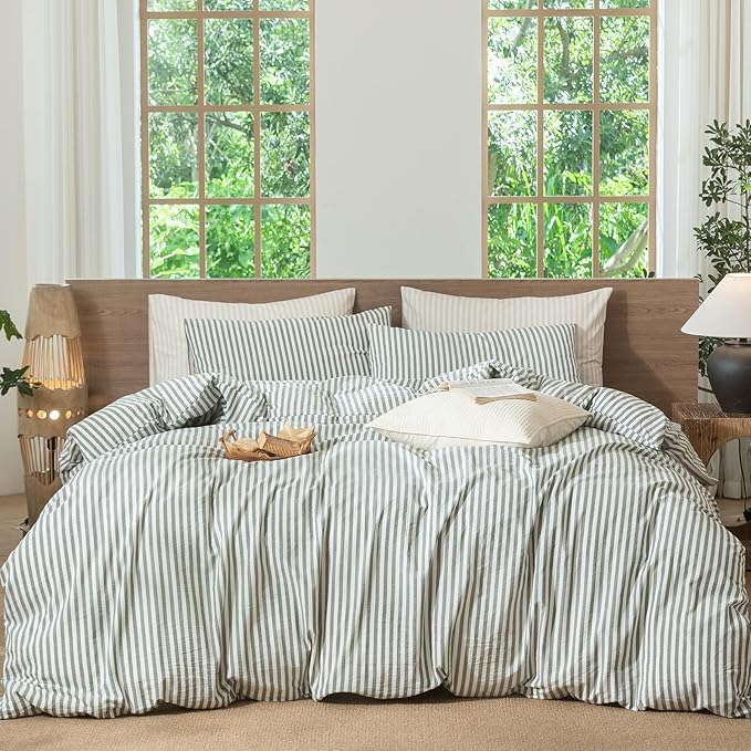 Linen Duvet Cover Set - King