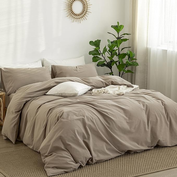 Linen Duvet Cover Set - King