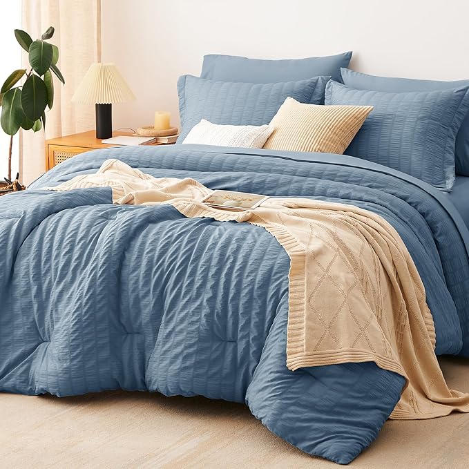 Down Alternative Comforter Set - Queen - 7 Piece