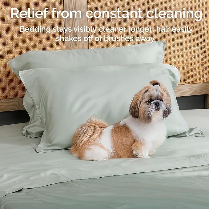 Bamboo Cooling Pillowcase Set - Queen - 2 Piece