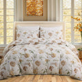 100% Cotton Duvet Cover Set - King - 3 Piece