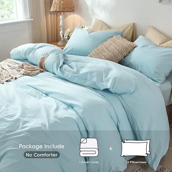 Linen Duvet Cover Set - King