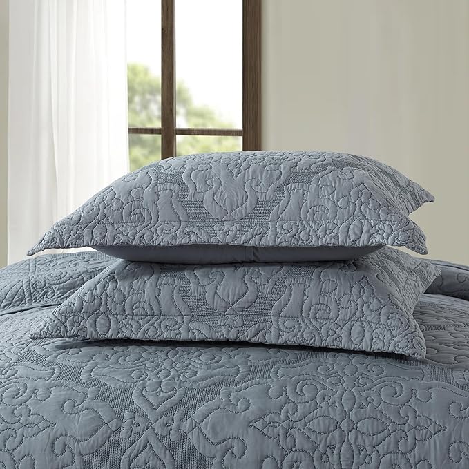 Microfiber Quilt Set - King