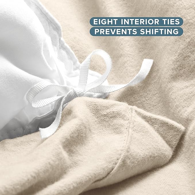 100% Cotton Duvet Cover Set - Full