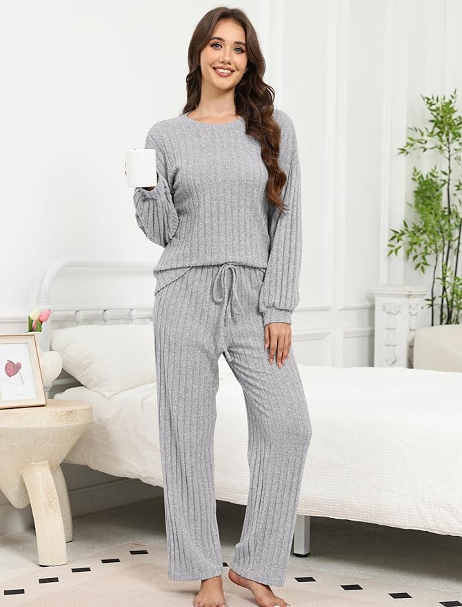 Women's Pants Pajama Set - Long Sleeve - 2 Piece