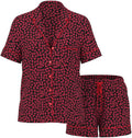 Women's Shorts Pajama Set - Short Sleeve - 2 Piece