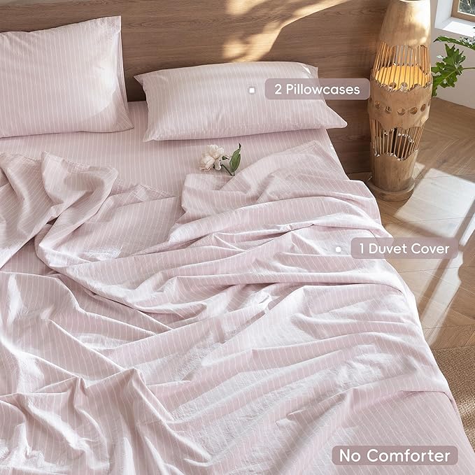 Linen Duvet Cover Set - Queen