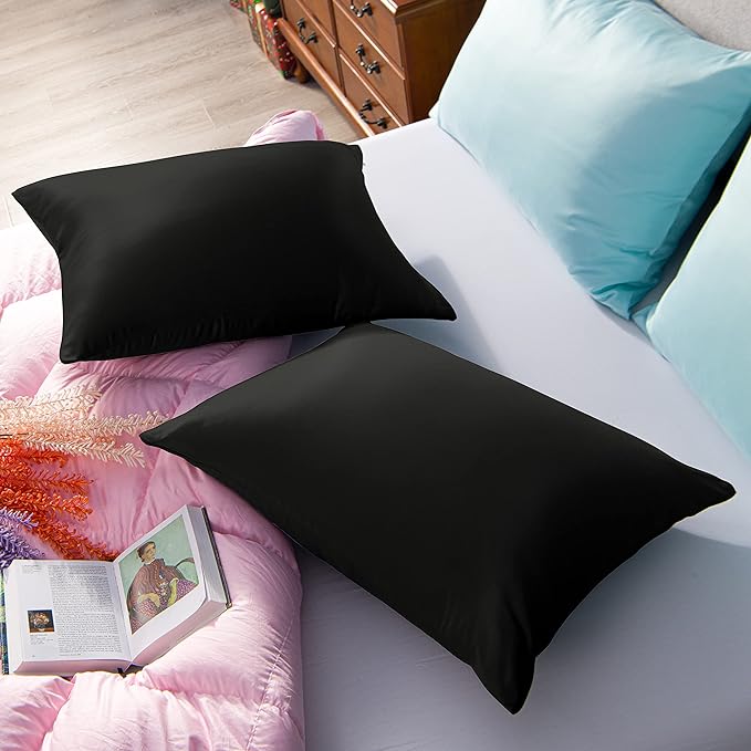 Satin Pillowcase Set - King - 20 x 36 in - 2 Piece