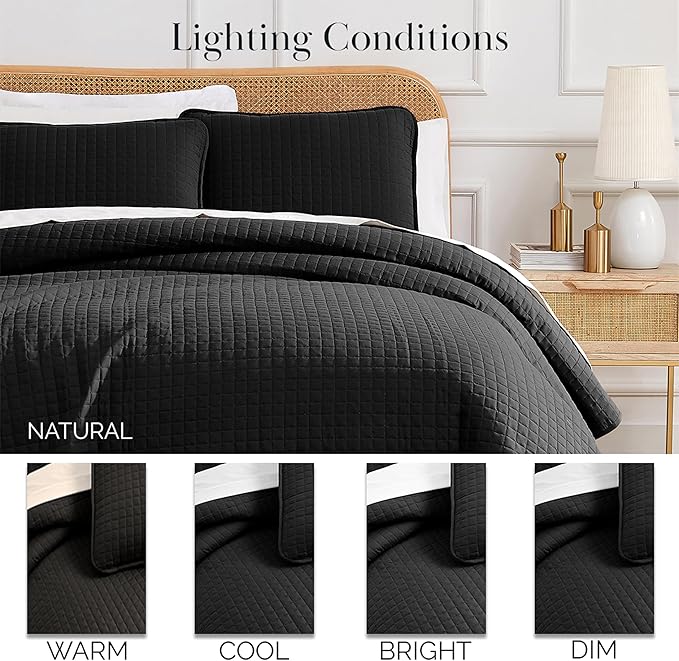 Microfiber Quilt Set - King
