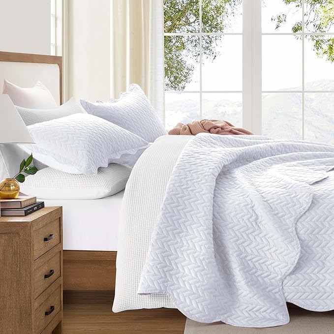 Microfiber Quilt Set - California King - 8 Pack