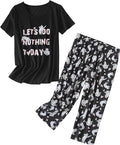 Women's Capri Pajama Set - 2 Piece