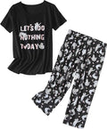 Women's Capri Pajama Set - 2 Piece