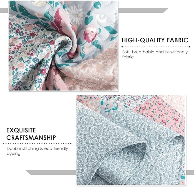 Quilt Set - Queen - 3 Piece