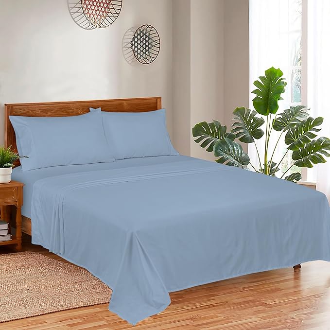 Bed Sheet Set - King - 4 Piece