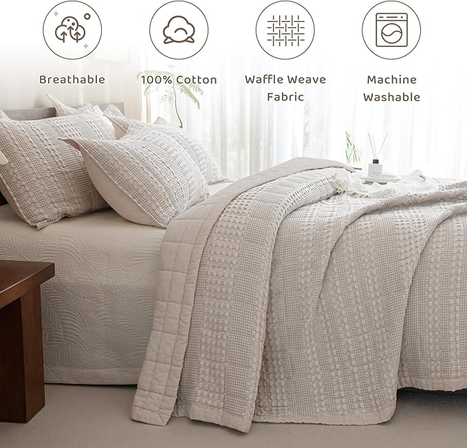 Quilt Set - King - 3 Piece