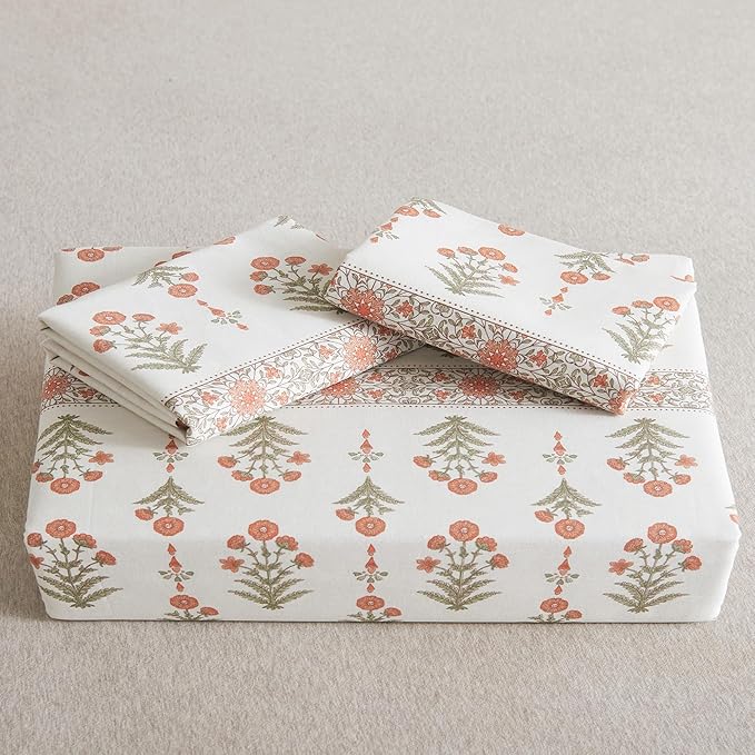 100% Cotton Duvet Cover Set - Queen - 3 Piece