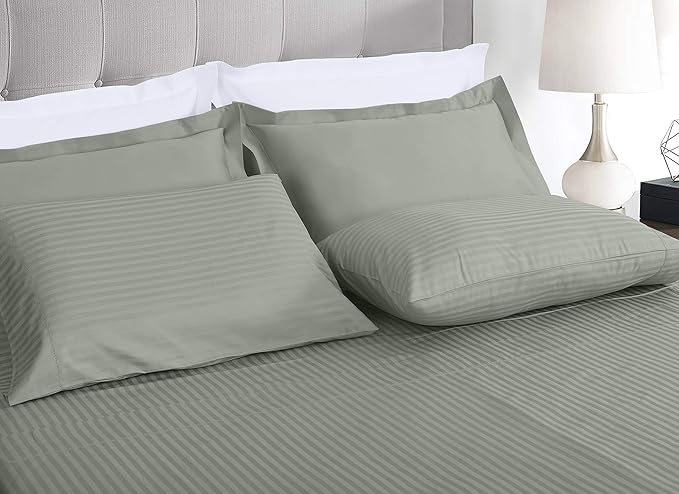 100% Cotton Cooling Bed Sheet Set - Full - 4 Piece