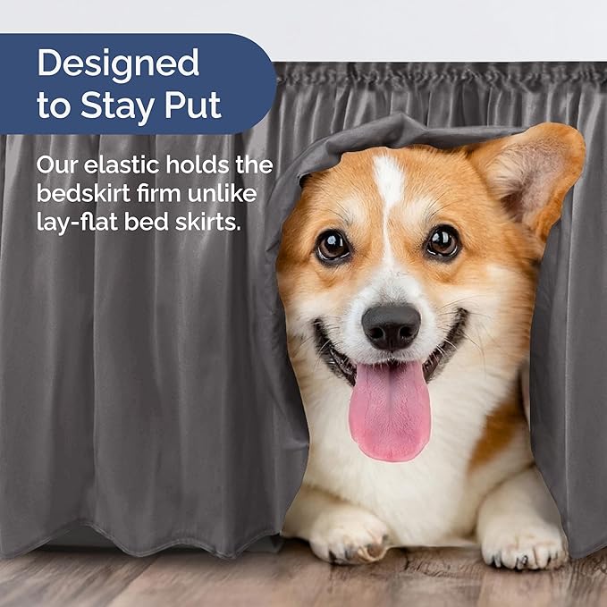 Bed Skirt - Twin XL - 18 in Drop