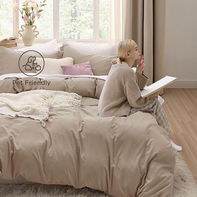 Duvet Cover Set - King - 120 x 98 in - 3 Piece