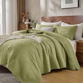 Microfiber Quilt Set - Twin