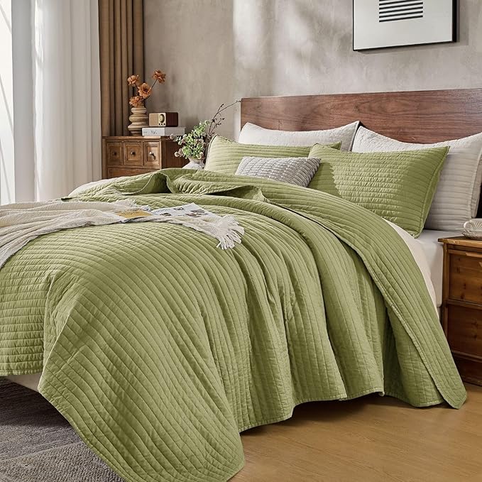 Microfiber Quilt Set - Twin