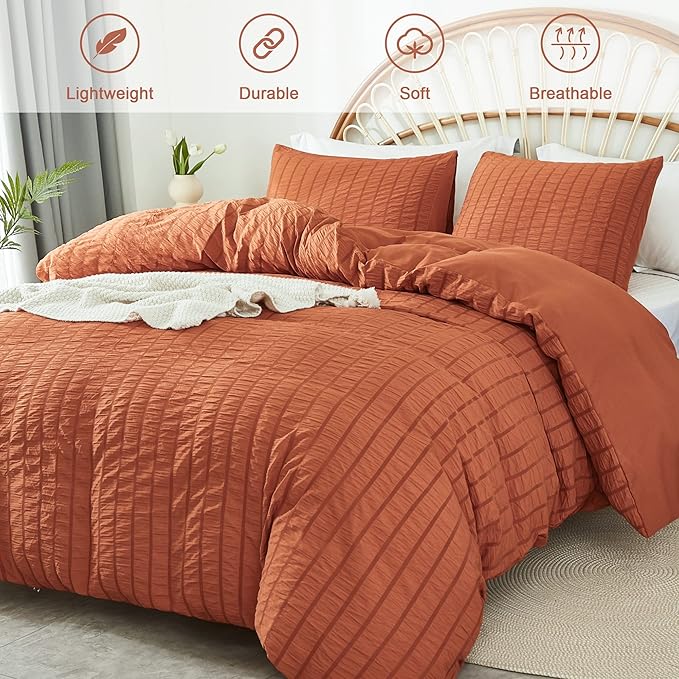 Microfiber Duvet Cover Set - King - 104 x 90 in - 3 Piece