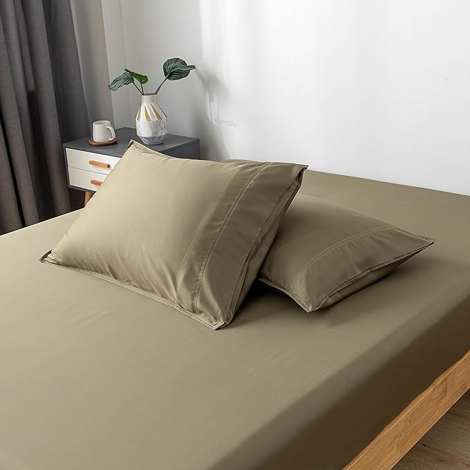 Bamboo Cooling Pillowcase Set - Queen - 2 Piece
