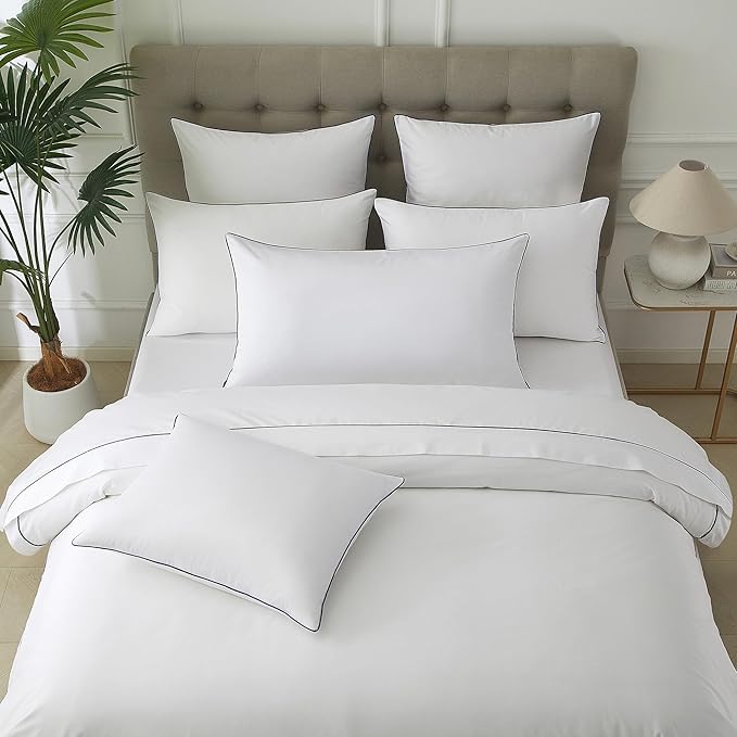 Linen Pillowcase Set - Standard - 20 x 26 in - 2 Piece