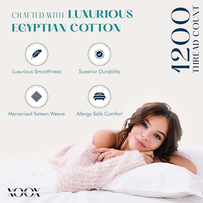 Linen Cooling Pillowcase Set - Queen - 2 Piece