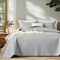 Microfiber Quilt Set - King - 3 Piece