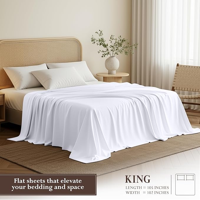 Microfiber Flat Sheet - King