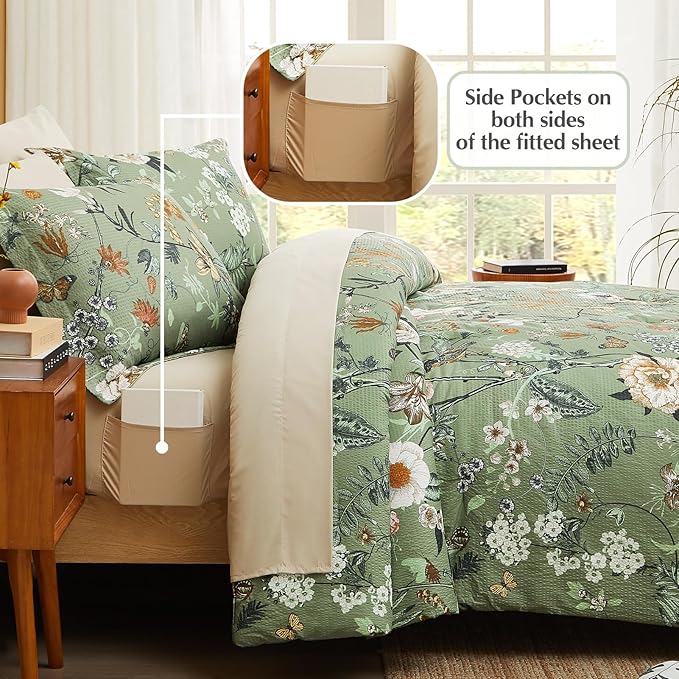 Comforter Set - Queen - 7 Piece