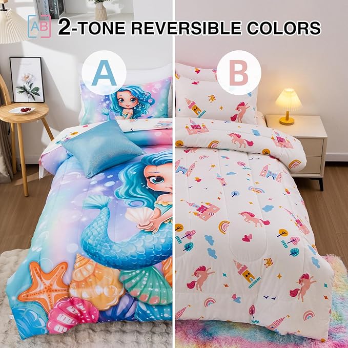 Comforter Set - Twin - 6 Piece